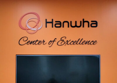 Hanwha - Custom - Interior - Sign - Image1