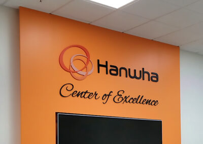 Hanwha - Custom - Interior - Sign - Image3