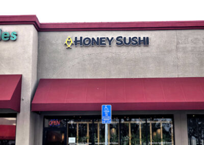 Honey - Sushi - Channel - Letter - Sign - Image2